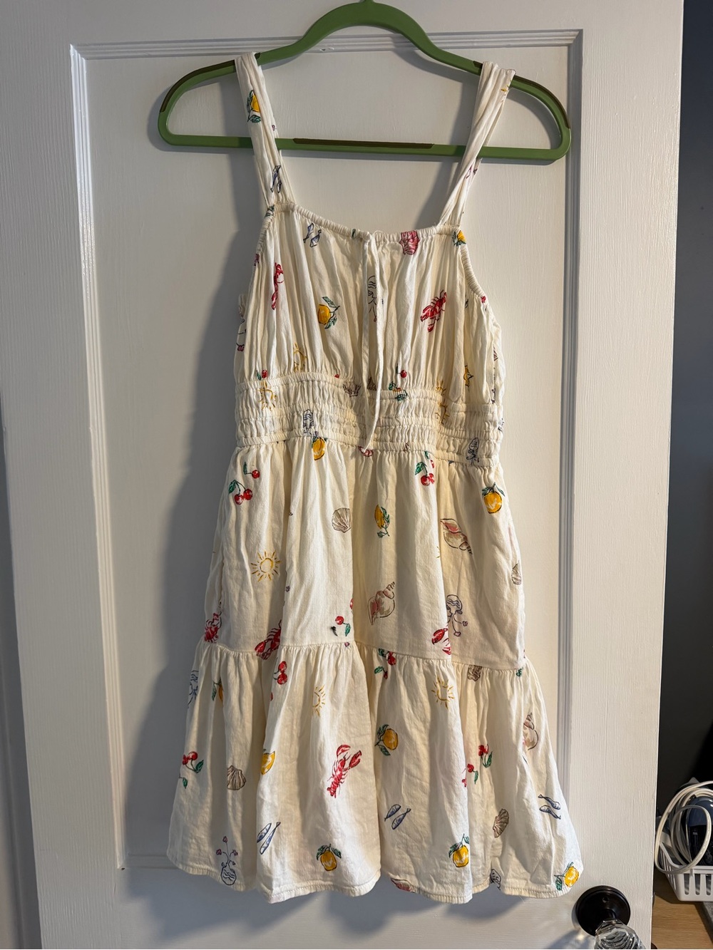 Gap smocked summer print mini Sundress